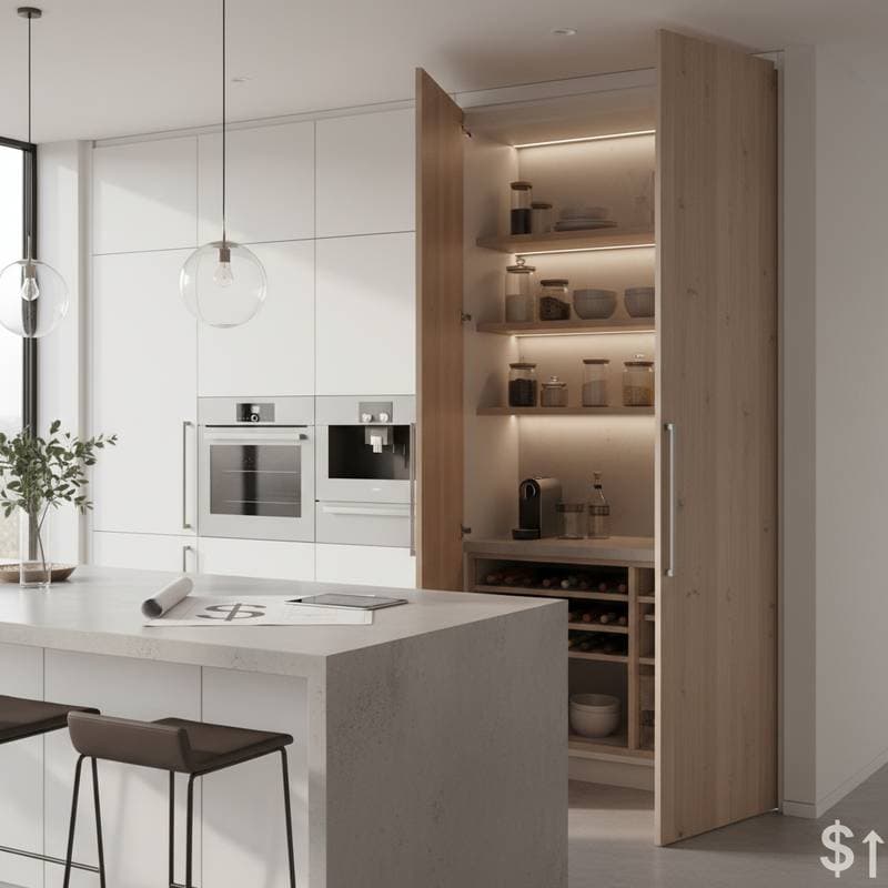Featured image for Hidden Pantries Add $18K Value for Under $14K