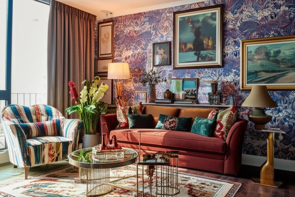 Vintage Maximalism Adds Value to 2025 Homes