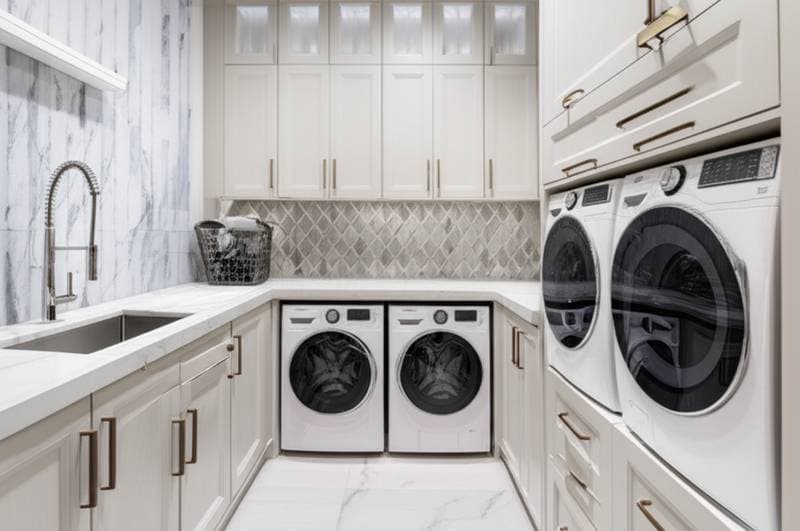 Luxury Laundry Rooms Boost Home Value 11% in 2025