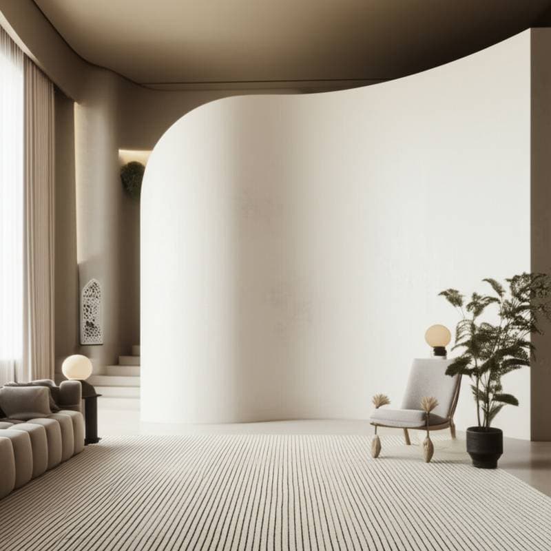 Curved Walls Now Add $8K-$35K in Home Resale Value