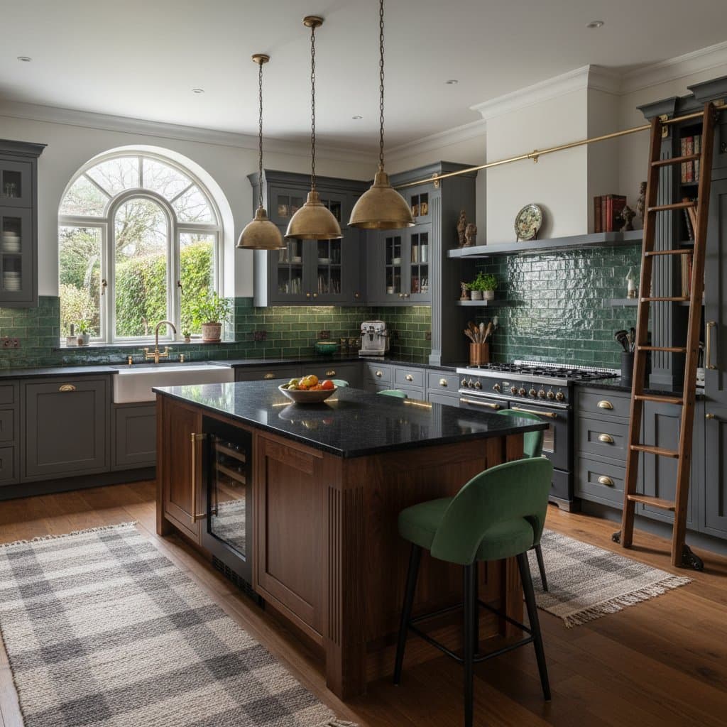 Featured image for Dark Academia Kitchens Boost Home Value 11 Percent