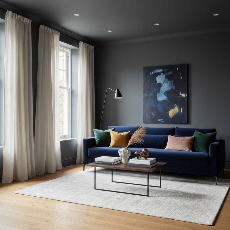 Image for Moody Paint Colors Cut Home Sale Time by 15%