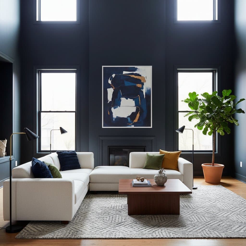 Featured image for Dark Paint Colors Sell Homes 15% Faster Now