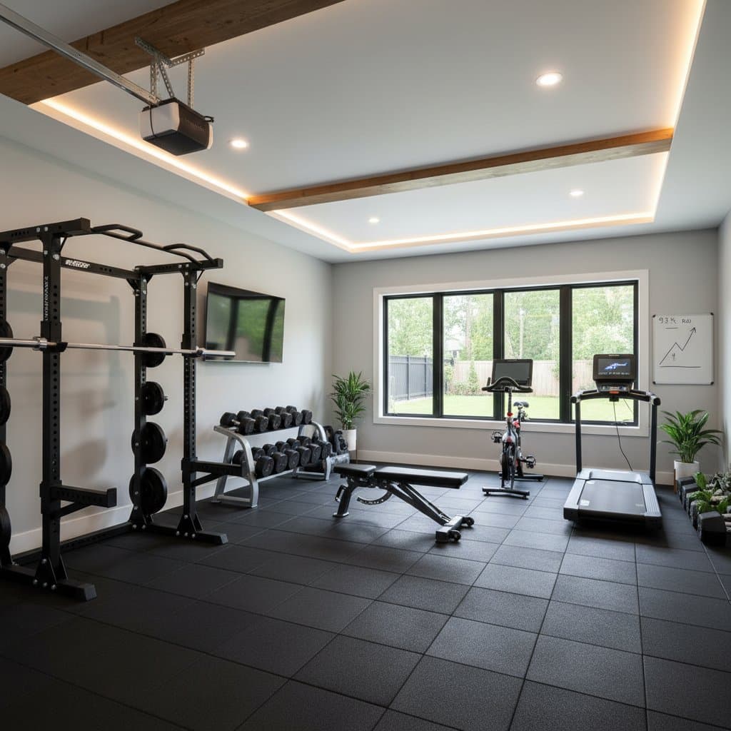 Image for Garage Gym Conversion Returns 93% of Investment