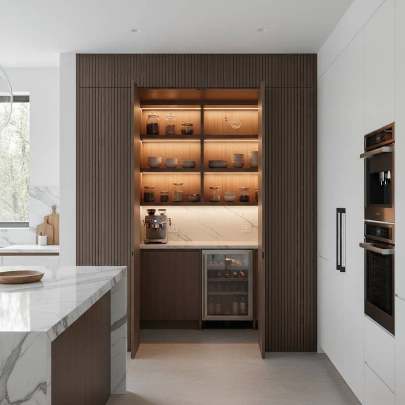 Image for Hidden Pantries Add $18K Value in 2025 Remodels