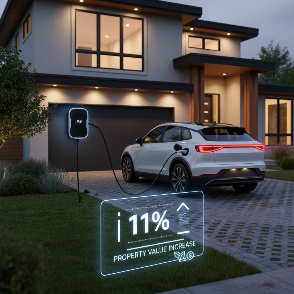 Image for EV Charger Adds 11% to Your Property Value
