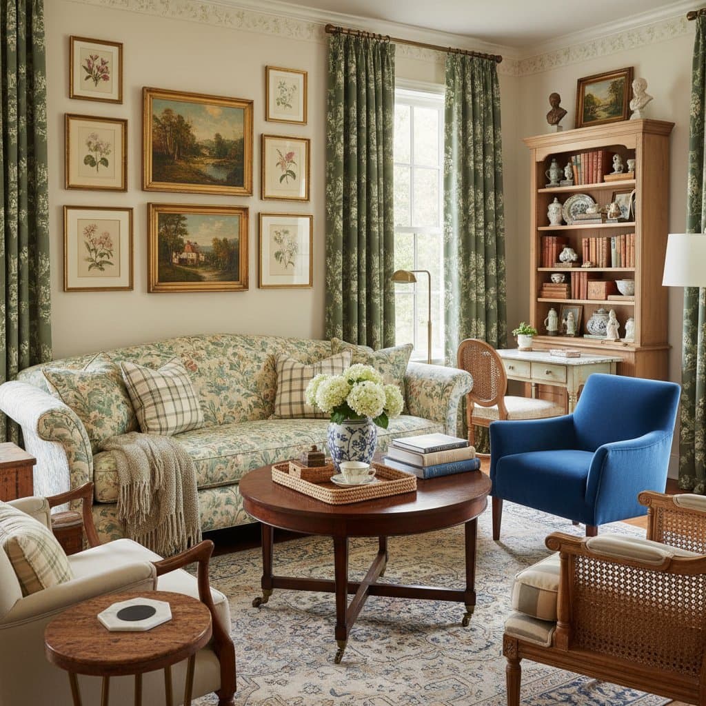 Image for Grandmillennial Style Costs $2K-$8K Per Room in 2025