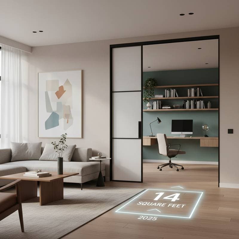 Image for Pocket Doors Save 10-14 Square Feet Per Room in 2025