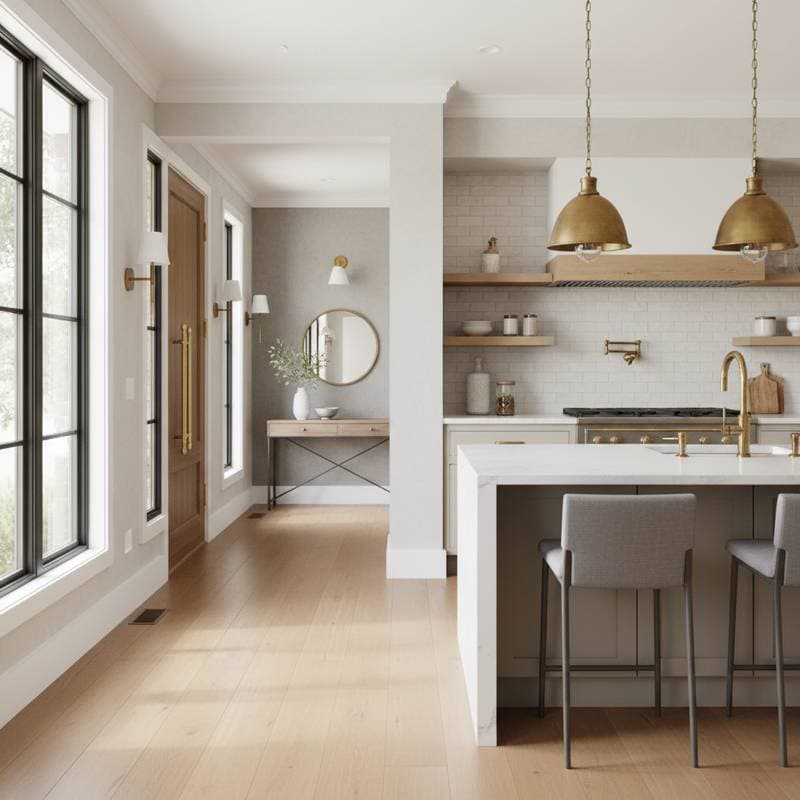 Aged Brass Fixtures Add 6% to 2025 Home Values