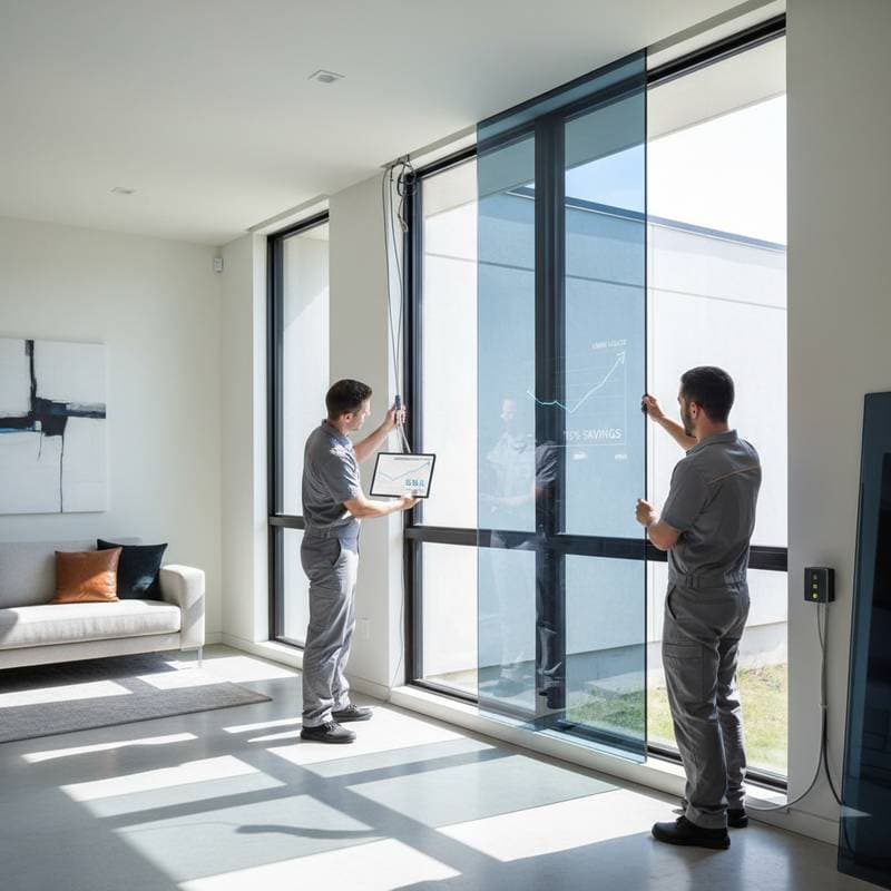 Image for Smart Glass Cuts Energy Bills 15% in 2025