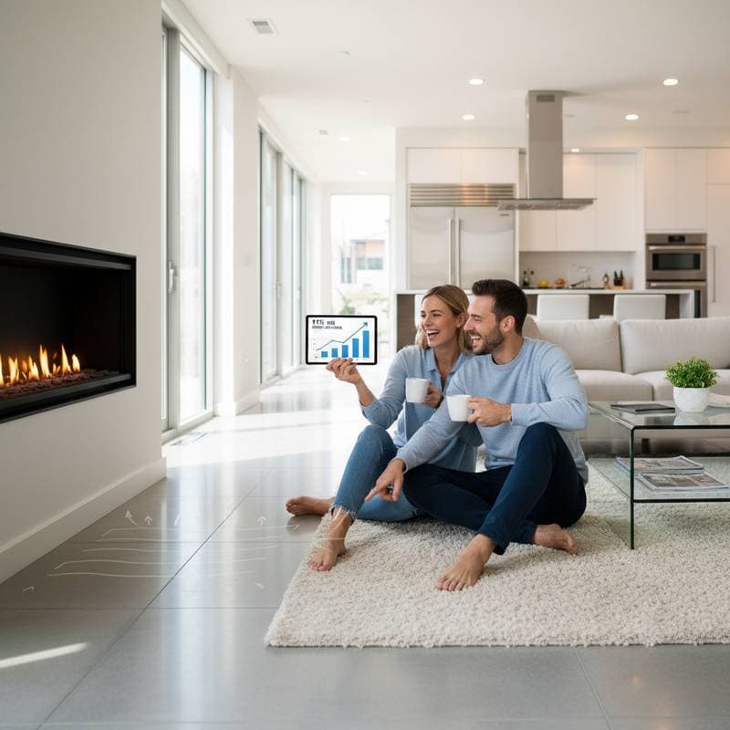 Image for Heated Floors Add 11% to Home Value by 2026