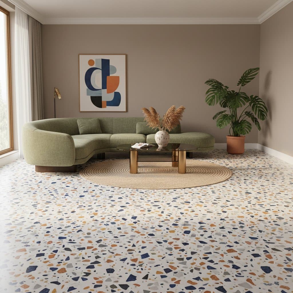 Featured image for Terrazzo Flooring: $20-$90 Per Foot, Lasts 50 Years