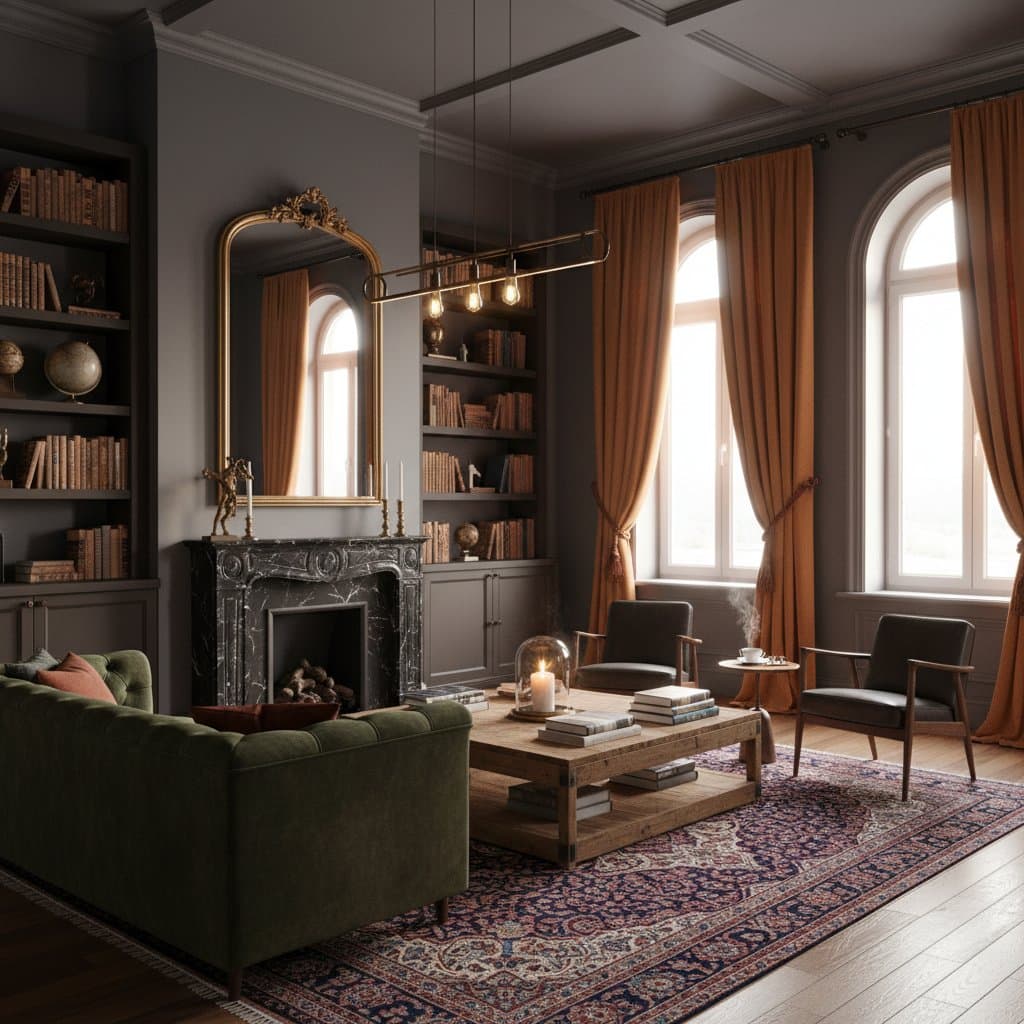 Image for Dark Academia Interiors Sell for 10% More in 2026