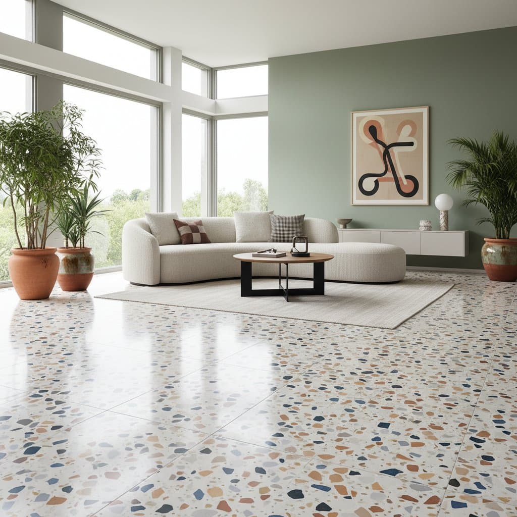 Featured image for Terrazzo Flooring Costs $18-35 Per Square Foot in 2026