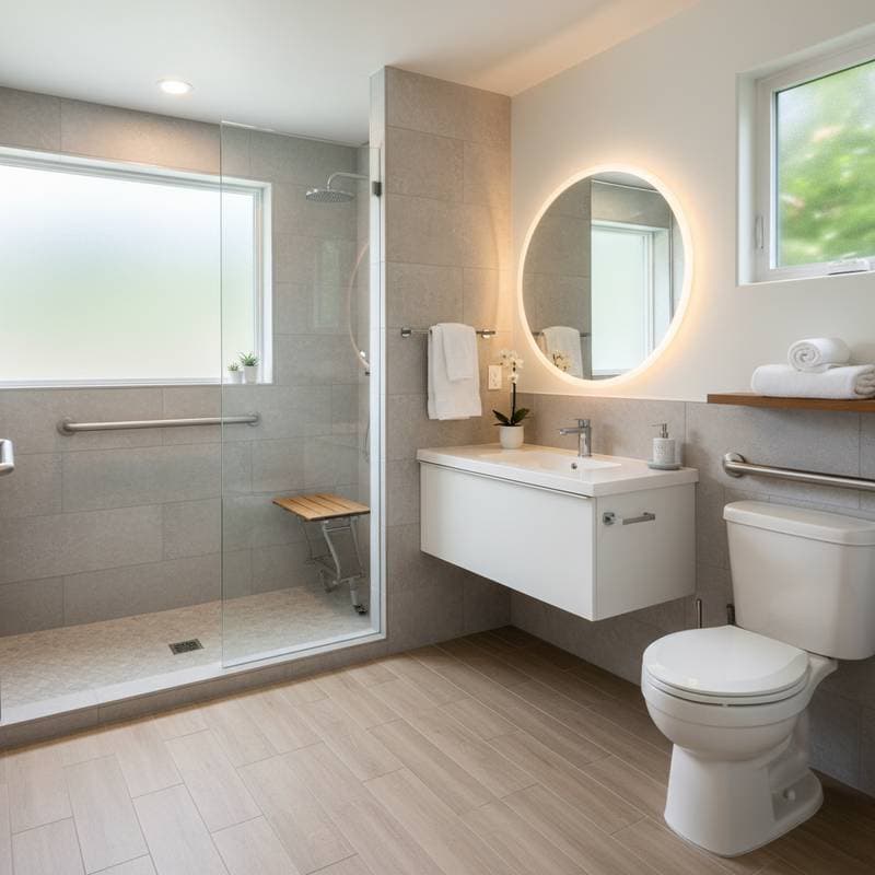 Image for Aging-in-Place Bathrooms Return 15% at Resale