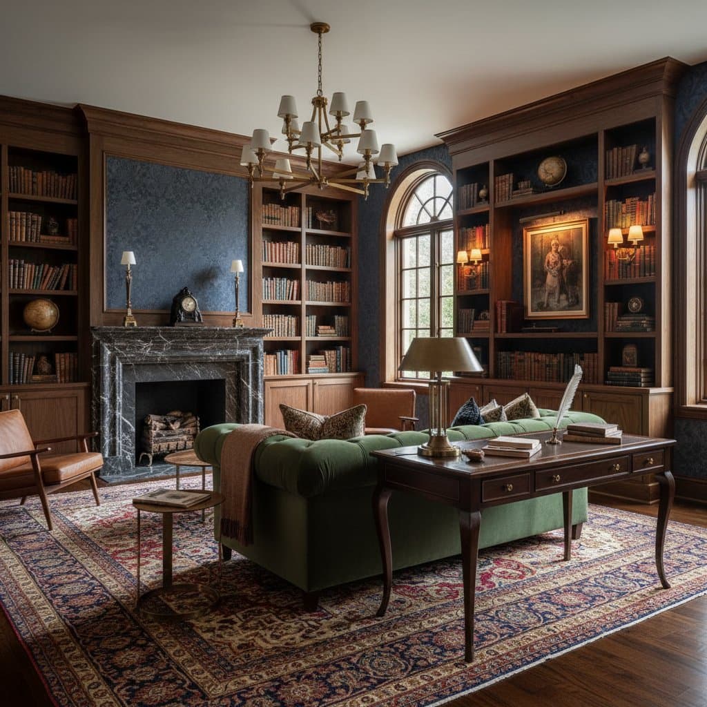 Featured image for Dark Academia Design Adds 11% to Home Resale Value