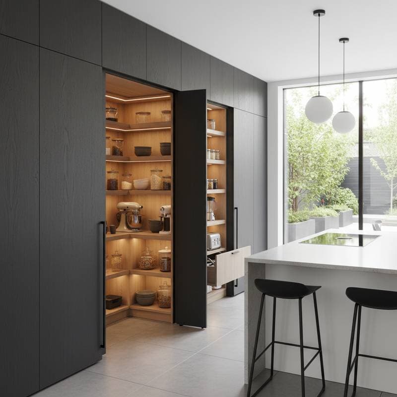 Featured image for Hidden Pantries Add $15K Value to Modern Kitchens