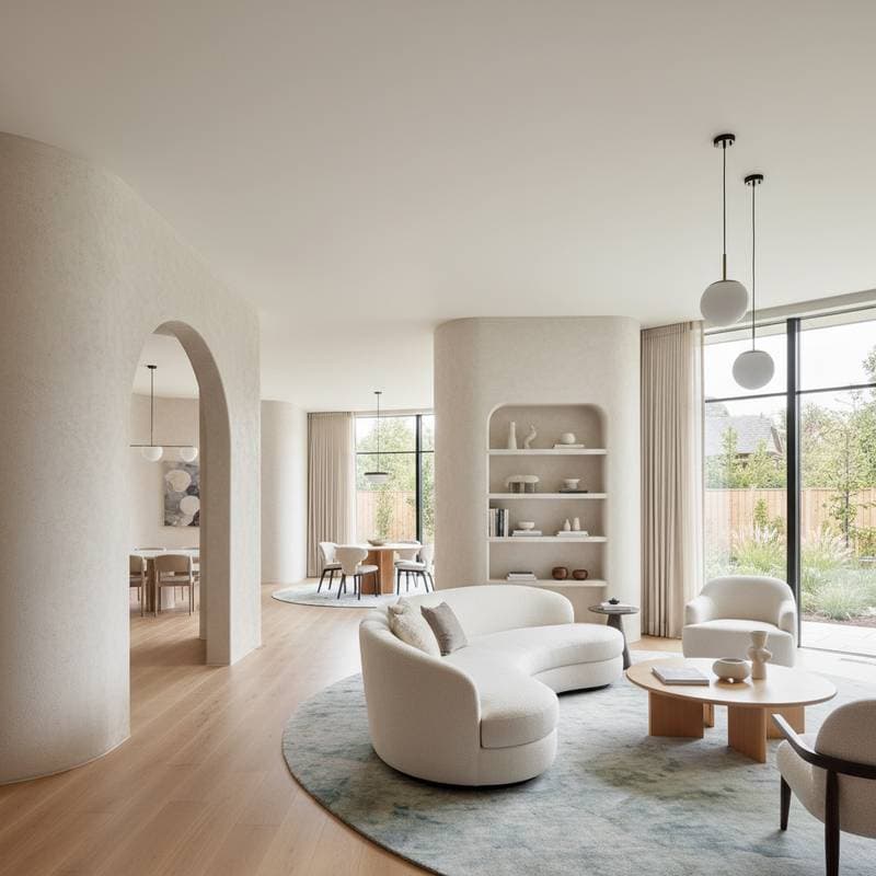 Image for Curved Walls Add 3-6% to Suburban Home Resale Value