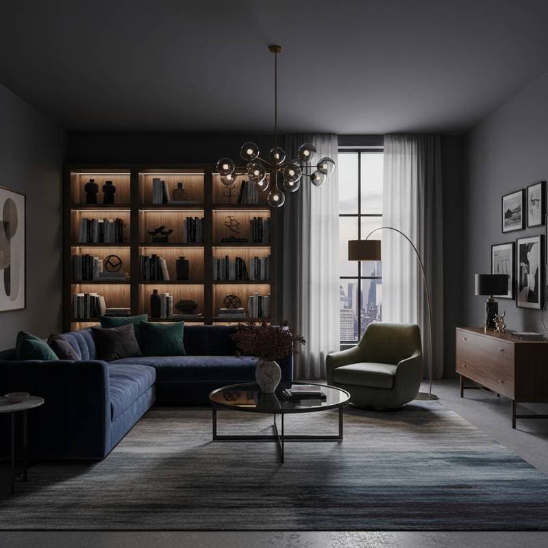 Image for Moody Dark Interiors Now Sell Homes Faster in 2026