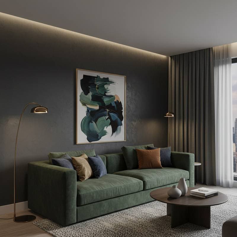 Featured image for Dark Moody Walls Cost $1,500-$4,500 Per Room in 2026