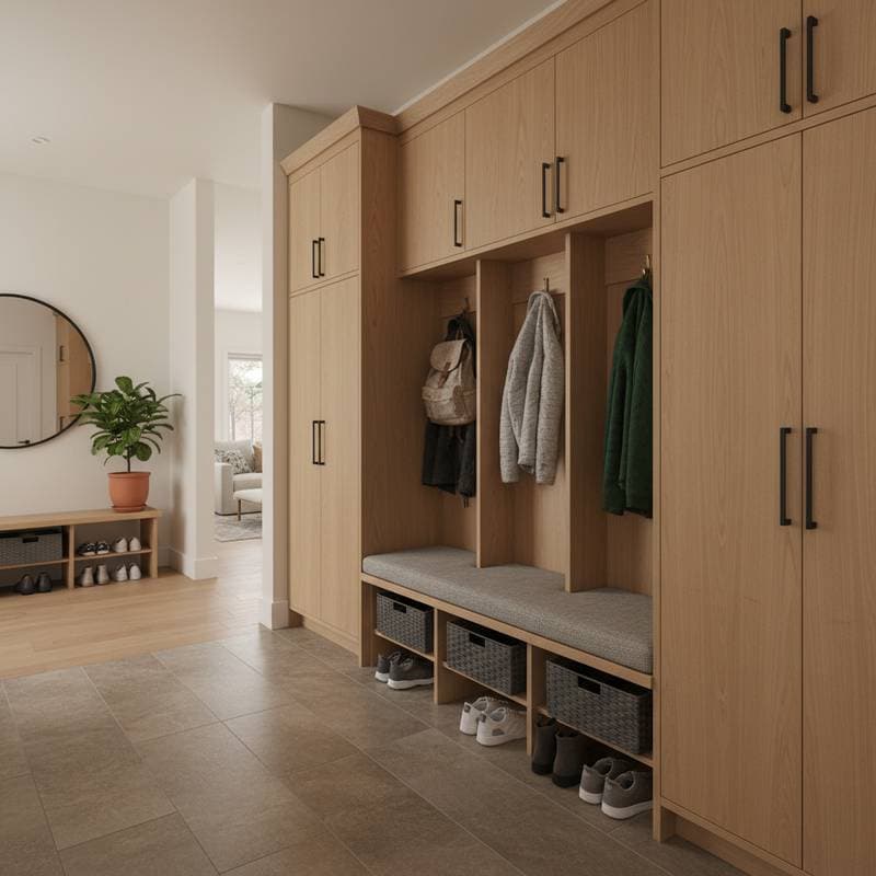 Mudrooms Return 15% ROI for Under $18,000