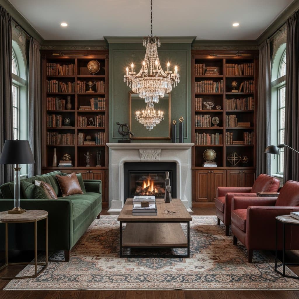 Image for Dark Academia Design Is Driving 2026 Home Sales