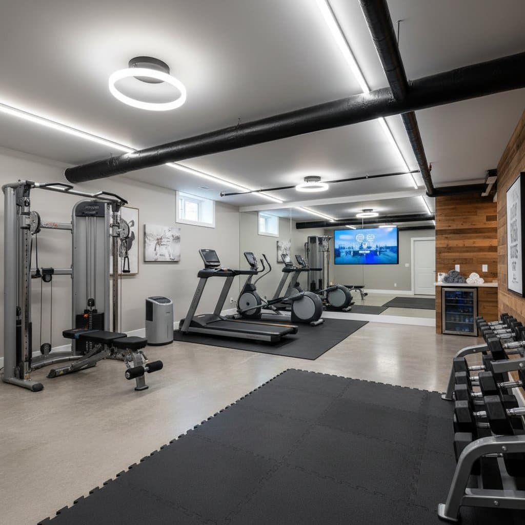 Image for Why Basement Gyms Boost Home ROI by 15%