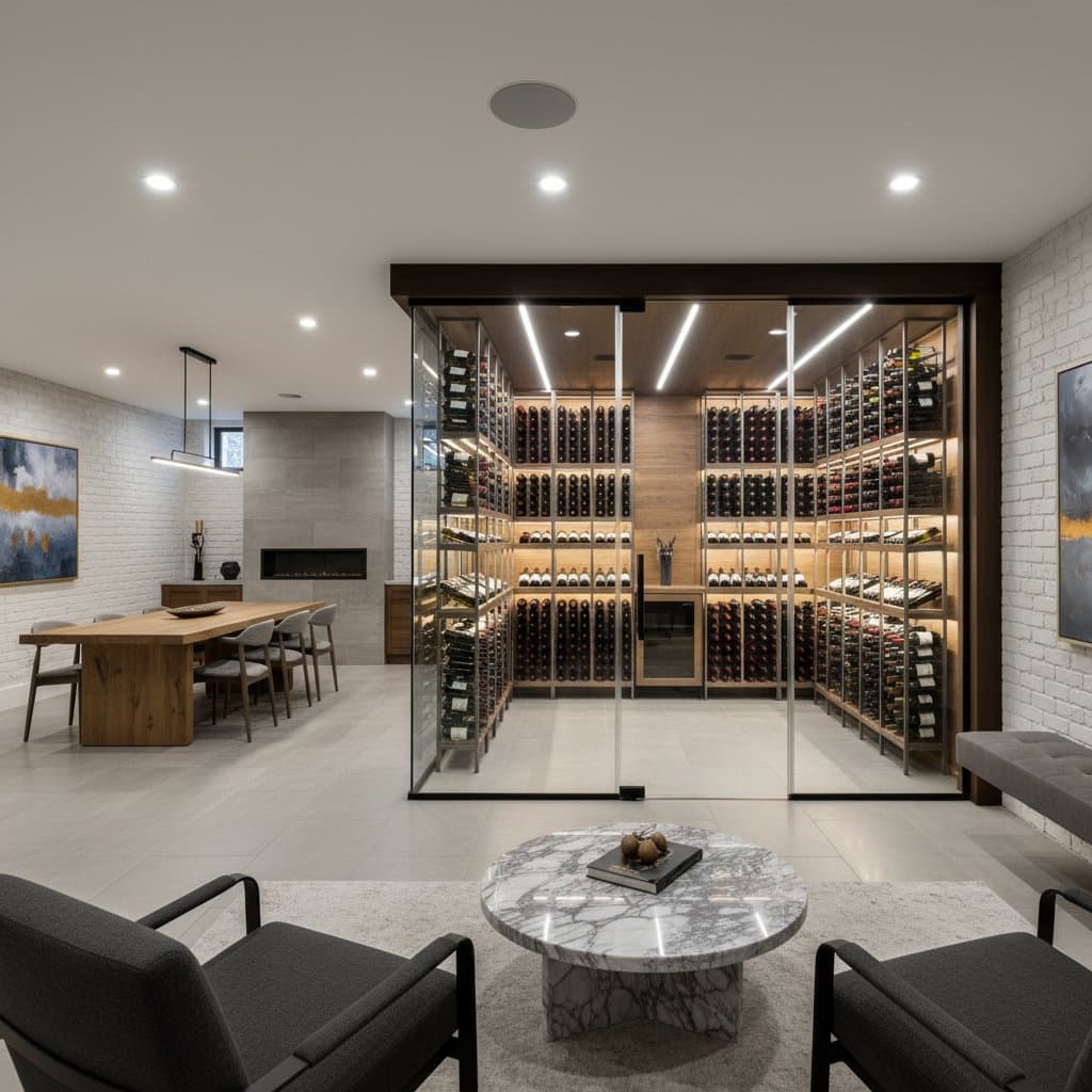 Wine Cellars Return 15% ROI in Luxury Homes