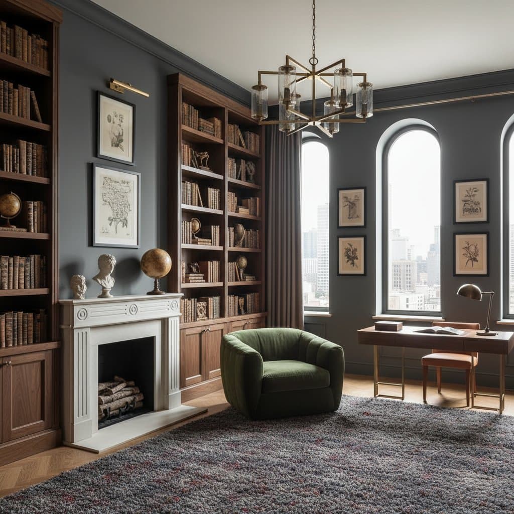 Image for Dark Academia Design Wins Over 2026 Home Buyers