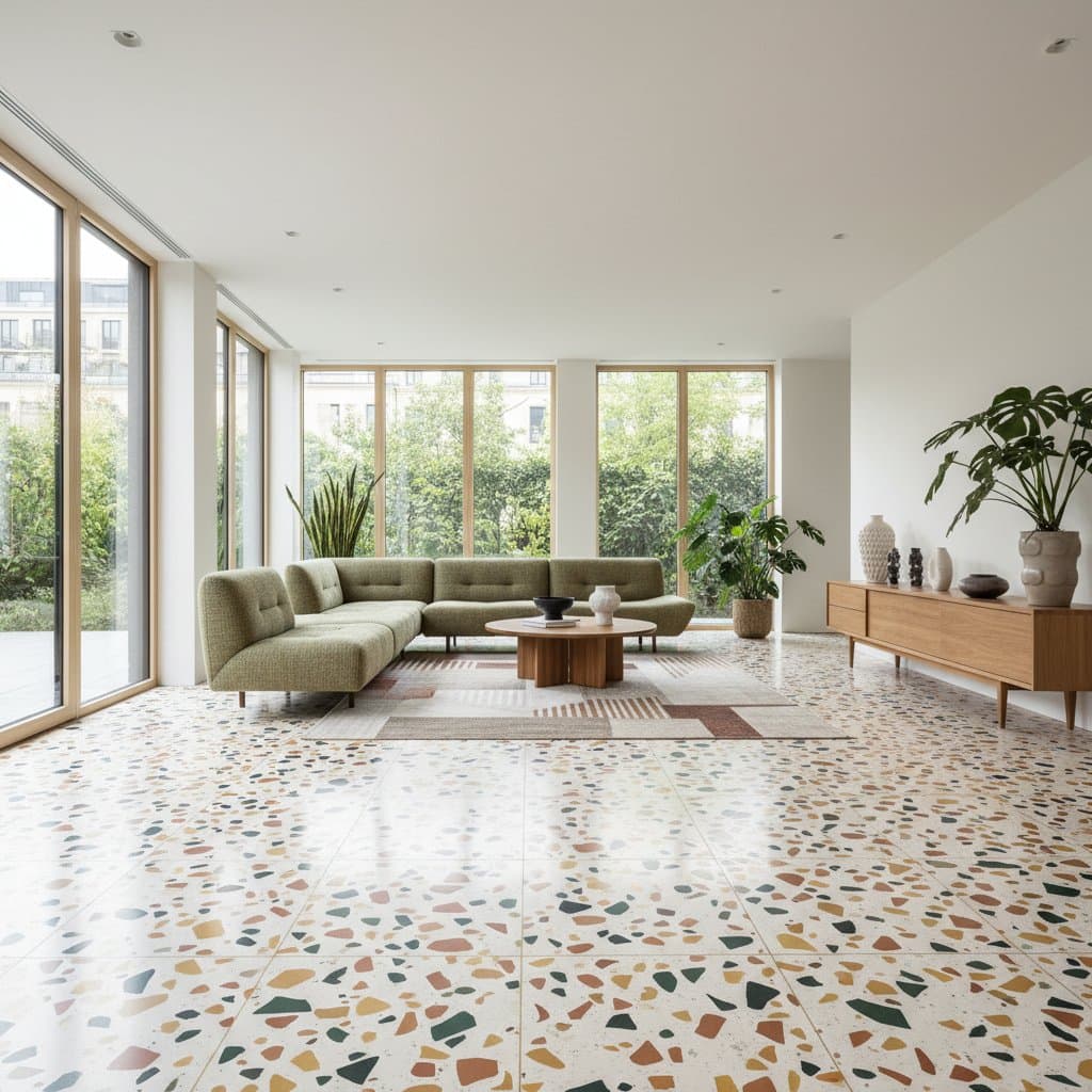 Image for Terrazzo Flooring Lasts 75 Years With Minimal Upkeep