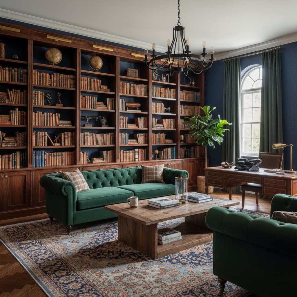 Featured image for Dark Academia Homes Sell 15% Faster Than White Spaces