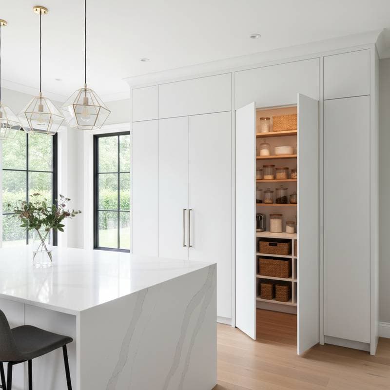Hidden Pantries Add $4K-$12K Value to 2025 Kitchens