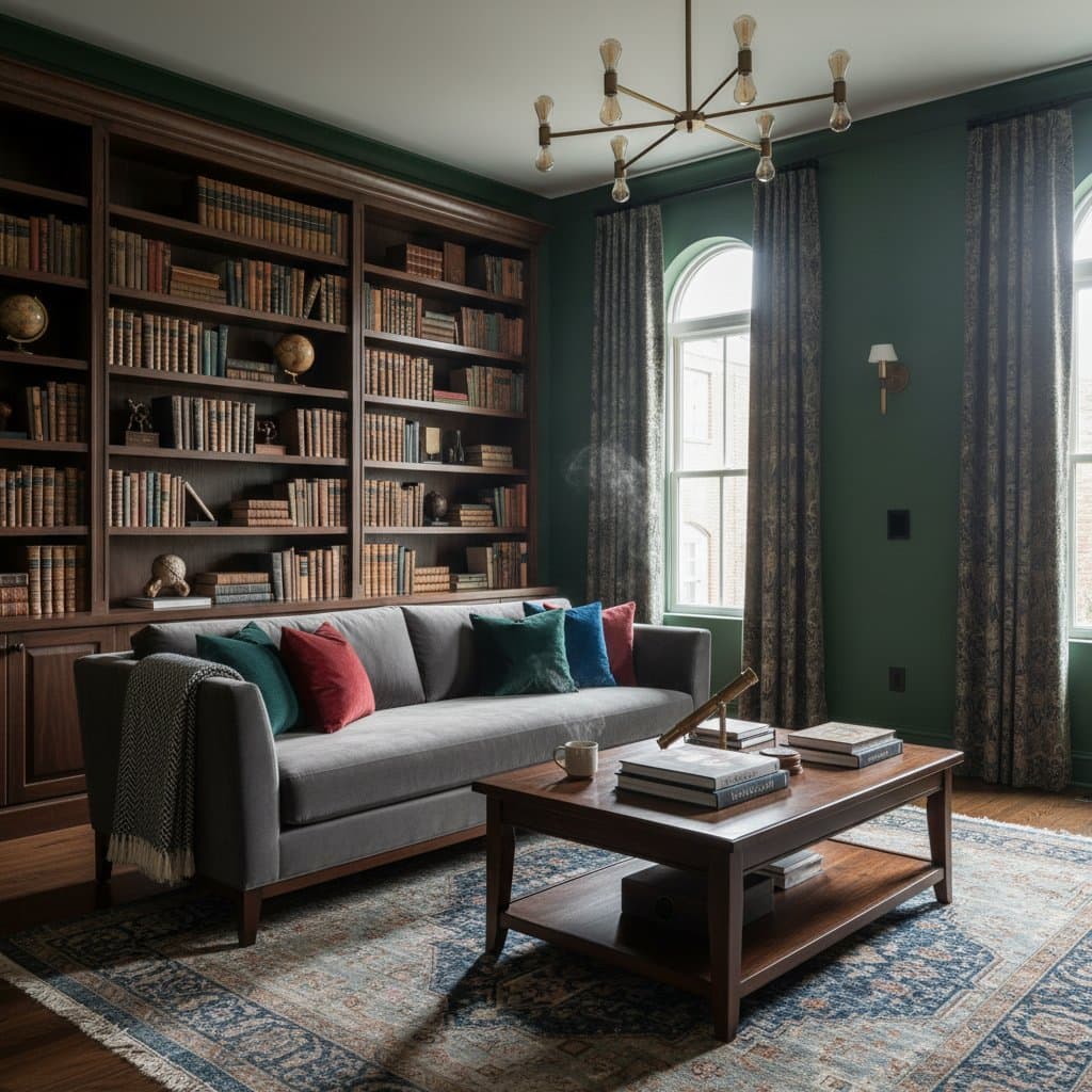 Featured image for Dark Academia Design Sells Homes Faster in 2025