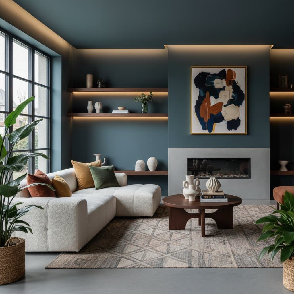 Featured image for Dark Walls Hide Flaws and Add Warmth in 2025