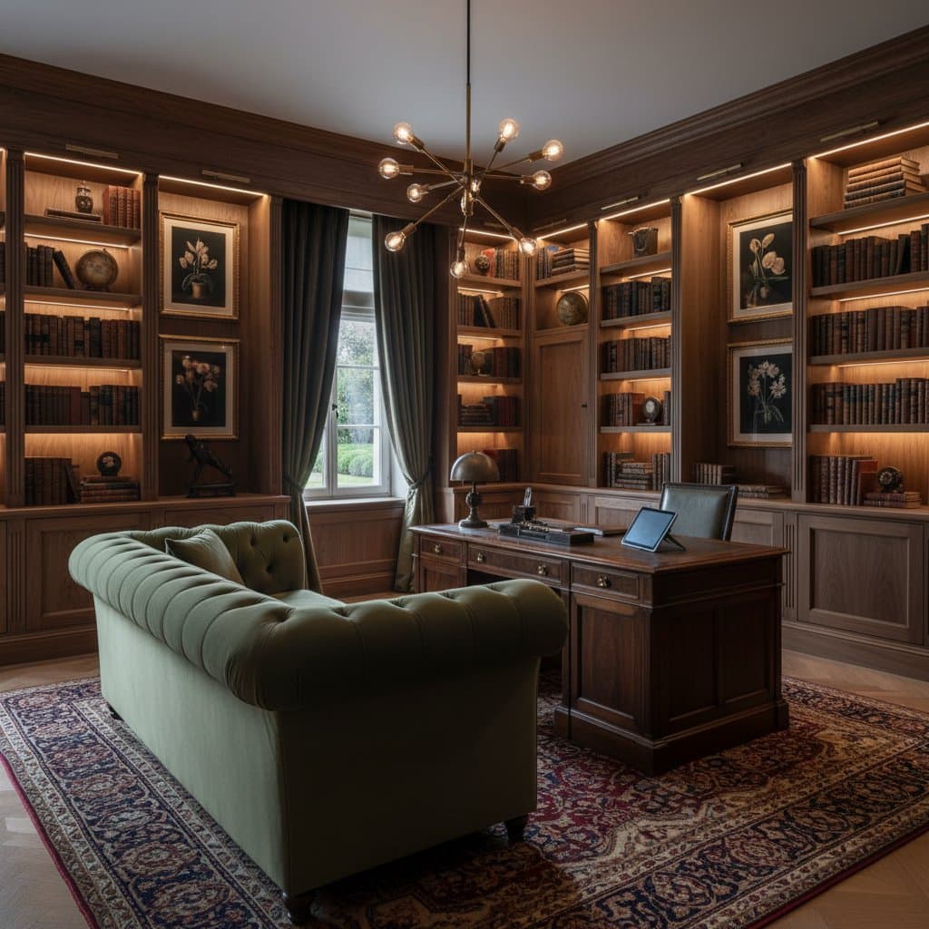 Featured image for Dark Academia Becomes Luxury Real Estate Signal