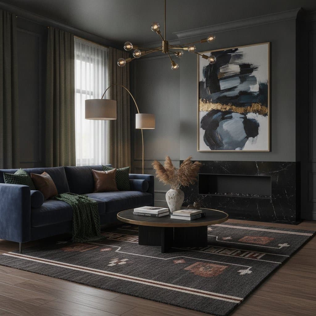 Featured image for Dark Interiors Rise 22% as Homeowners Ditch White