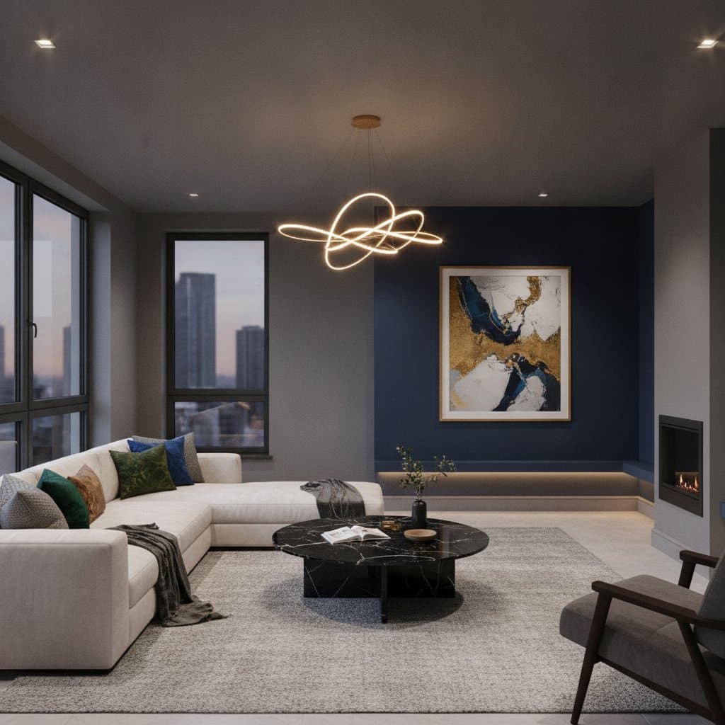 Featured image for Dark Paint Colors Create Warmth in Modern Homes