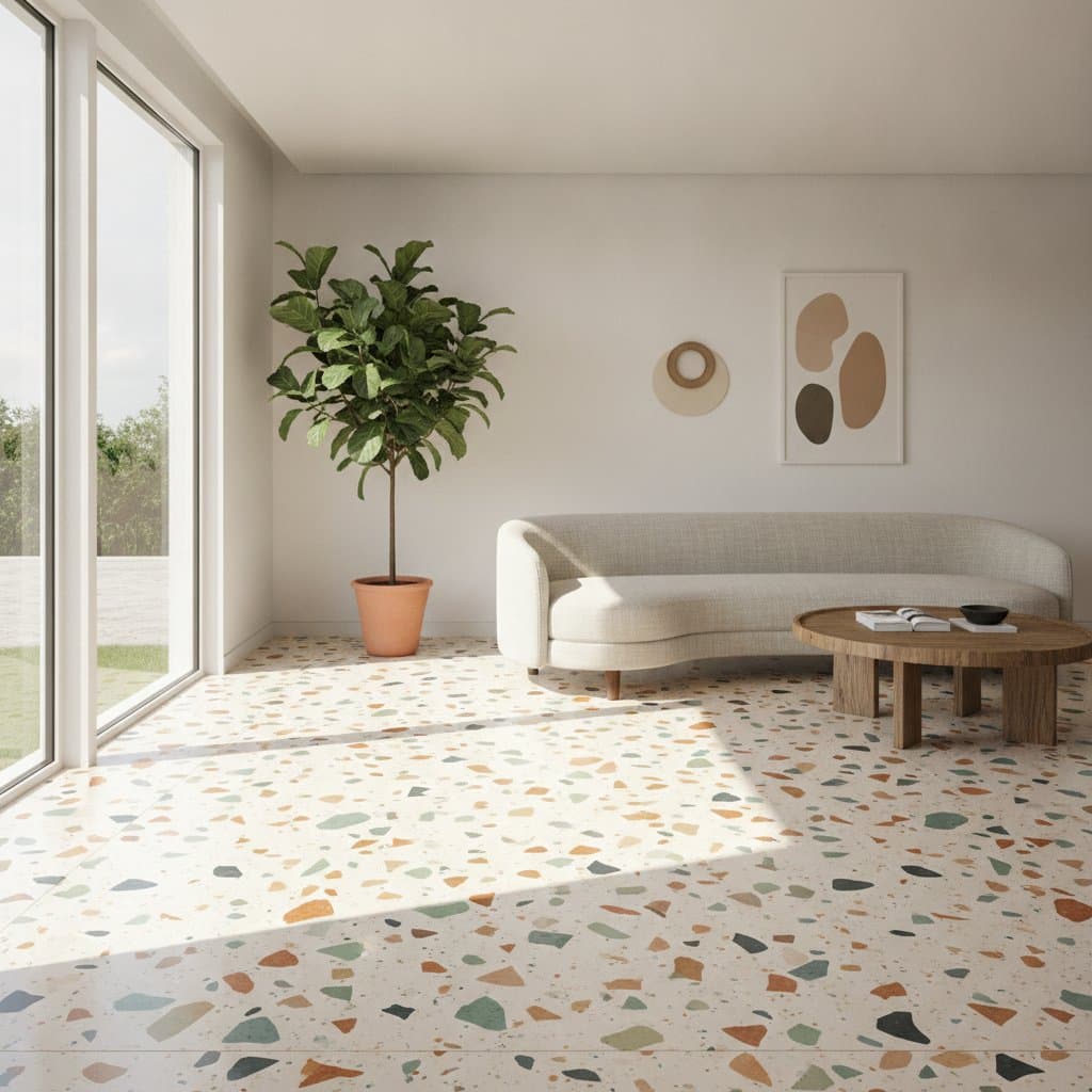 Featured image for Why Terrazzo Flooring Is Worth the $40-$70 Per Square Foot